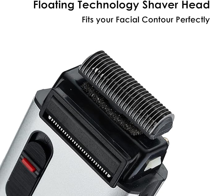 🪒 Retro Electric Shaver for Men | Rechargeable Foil Shaver & Trimmer ✨