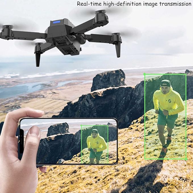 ๐ E99 Foldable Drone with Camera โ 720p HD, 360ยฐ Flips & LED Lights ๐